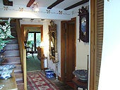 Views of the stone flagged Inner Hallway